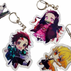 Porte-clefs Demon Slayer Chibi Pourfendeurs