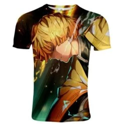 T-Shirt Demon Slayer Éclairage Zenitsu