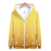 Veste Demon Slayer Zenitsu Zip Capuche