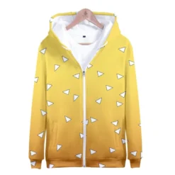 Veste Demon Slayer Zenitsu Zip Capuche