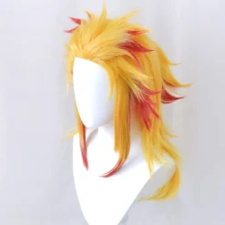 Cosplay Kyojuro Rengoku Perruque Pilier Du Feu 9 Cosplay Kyojuro Rengoku Perruque Pilier Du Feu -Tueur De Démons Environnant product image 1302333820