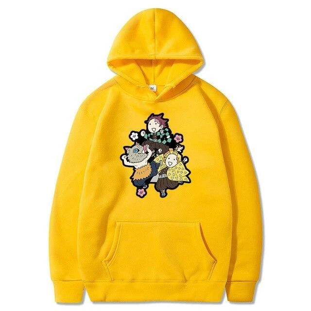 Sweat Demon Slayer Tanjiro Zenitsu Inosuke Chibi 5 Sweat Demon Slayer Tanjiro Zenitsu Inosuke Chibi – Image 5