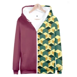 Veste Demon Slayer Giyu Zip Capuche