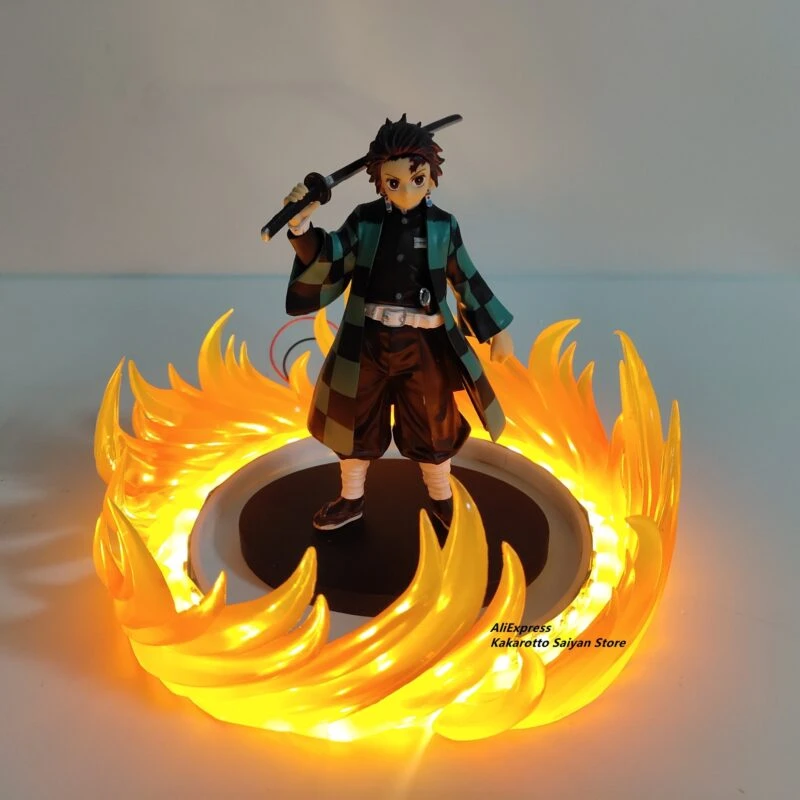Lampe Demon Slayer Demon Slayer Tanjiro Kamado Souffle Du Feu 2 Lampe Demon Slayer Demon Slayer Tanjiro Kamado Souffle Du Feu – Image 2