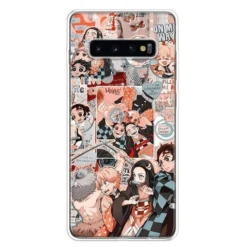 Coque Samsung Demon Slayer Tanjiro Nezuko Zenitsu Kimetsu