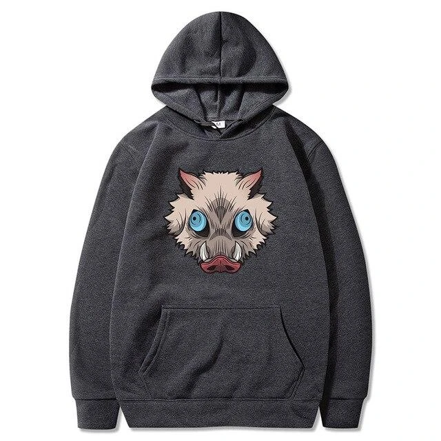 Sweat Demon Slayer Tête De Cochon D'Inosuke 7 Sweat Demon Slayer Tête De Cochon D'Inosuke – Image 7