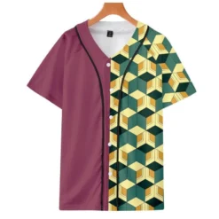 Maillot De Baseball Demon Slayer Giyuu