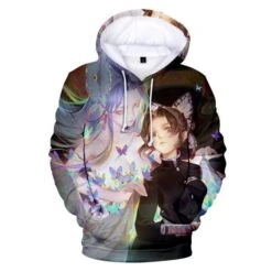 Sweat Demon Slayer Shinobu Avec Des Papillons