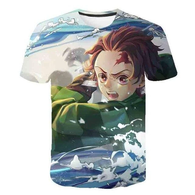 T-shirt Demon Slayer Tanjiro Sword 1 T-shirt Demon Slayer Tanjiro Sword