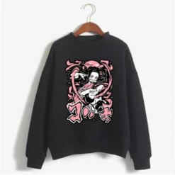 Pull Demon Slayer Noir Nezuko Kamado