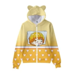 Sweat Demon Slayer à Zip Baby Zenitsu Dormant