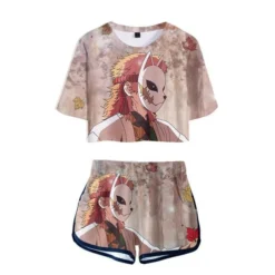Pyjama Femme Demon Slayer Masque De Sabito