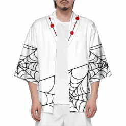 Kimono Demon Slayer Rui Blanc