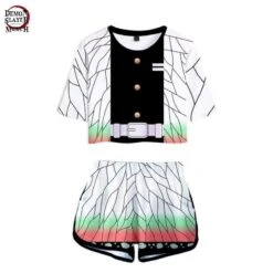 Crop Top Demon Slayer Shinobu Kocho