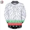 Veste Demon Baseball Shinobu Pattern Kimetsu