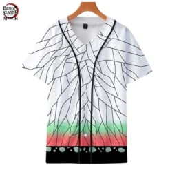 Maillot De Baseball Demon Slayer Shinobu Kocho