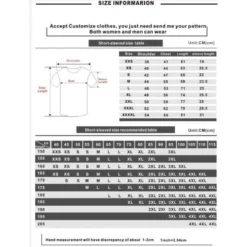 T-Shirt Demon Slayer Gyomei -Tueur De Démons Environnant size chart 3 1 30bab0bc 9231 4489 b5c2 e2ef1efe4648