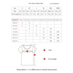 T-Shirt Demon Slayer Tanjiro Kamado X Kanagawa Sur Une Wague -Tueur De Démons Environnant size chart 1 9a6f9bdc 071b 4f4d be64 42e3545e6a88