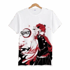 T-shirt Demon Slayer Enfant Kyojuro Pilier Du Feu