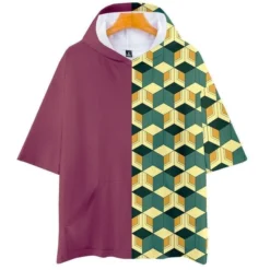 T-shirt Demon Slayer Giyu Capuche