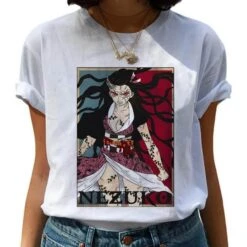 T-shirt Femme Demon Slayer Nezuko Adulte
