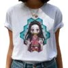 T-shirt Femme Demon Slayer Nezuko Chibi