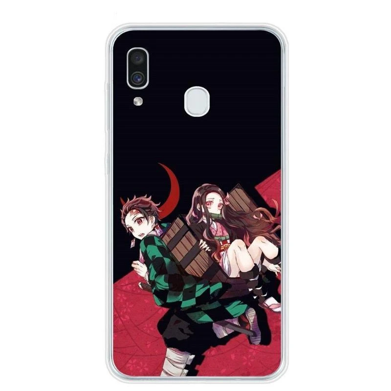 Coque Samsung Demon Slayer Tanjiro Portant Nezuko 1 Coque Samsung Demon Slayer Tanjiro Portant Nezuko