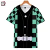 Maillot De Baseball Demon Slayer Tanjiro