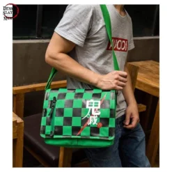 Sac En Bandoulière Demon Slayer Tanjiro Kimetsu -Tueur De Démons Environnant tanjiro messenger bag demon slayer merch 778