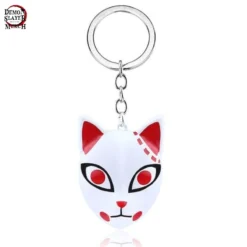 Porte-Clé Demon Slayer Tanjiro Masque De Protection Kimetsu