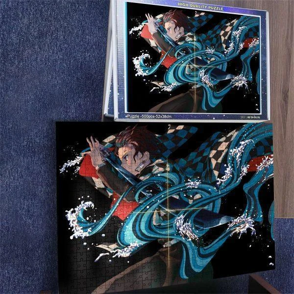 Puzzle Demon Slayer Souffle De L'Eau 1 Puzzle Demon Slayer Souffle De L'Eau